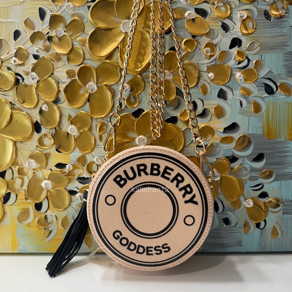 Burberry Goddess Beauty Makeup Pouch to Crossbody Bag Purse Jewelry Travel Case - Picture 1 of 7